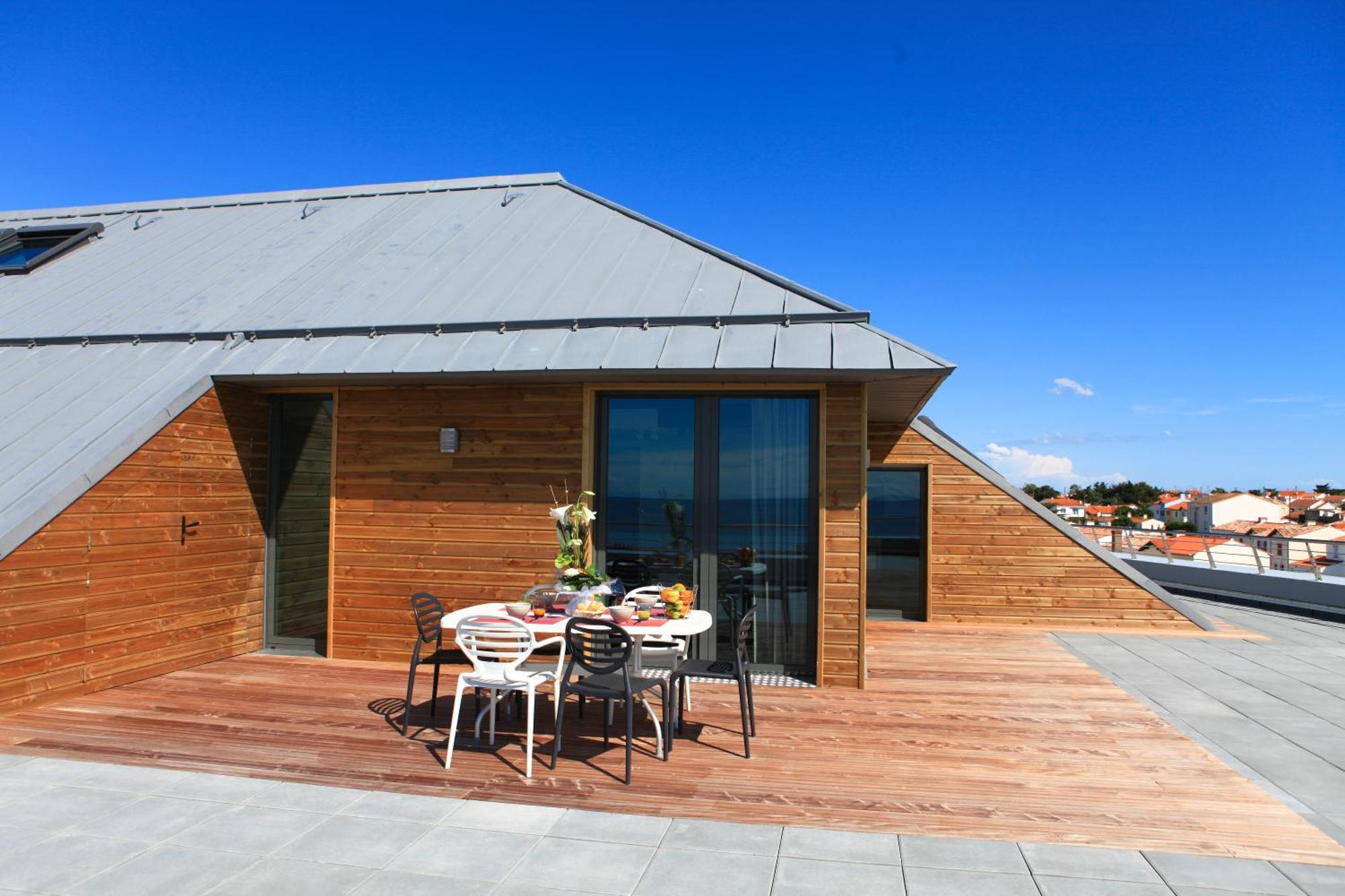圣伊莱尔·德列Les Terrasses De L'Ocean公寓 外观 照片